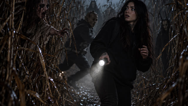 Scene 11 - Sista året - halloweenrunda