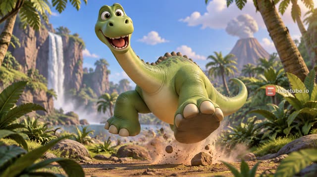 Scene 1 - Dino Dance Freeze