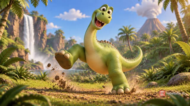 Scene 4 - Dino Dance Freeze