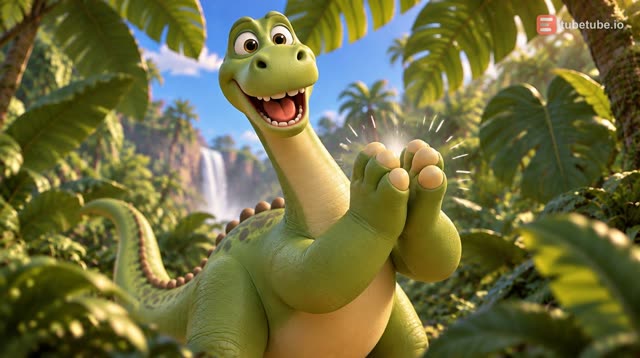 Scene 5 - Dino Dance Freeze