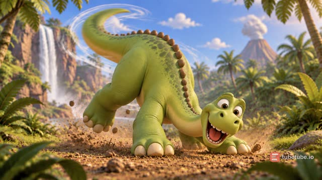 Scene 6 - Dino Dance Freeze