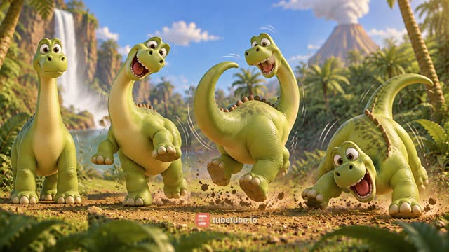 Scene 9 - Dino Dance Freeze