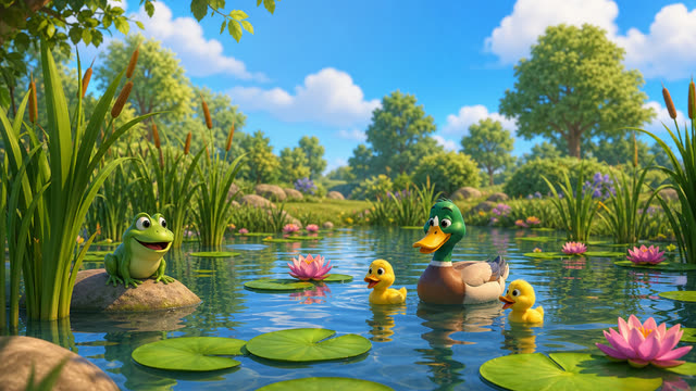 Scene 1 - La Grenouille qui Veut se Faire plus Grosse que le Bœuf