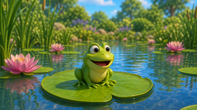 Scene 2 - La Grenouille qui Veut se Faire plus Grosse que le Bœuf