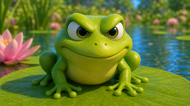 Scene 3 - La Grenouille qui Veut se Faire plus Grosse que le Bœuf
