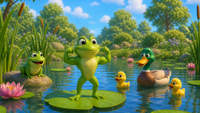 Scene 4 - La Grenouille qui Veut se Faire plus Grosse que le Bœuf