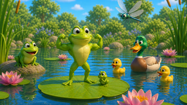 Scene 7 - La Grenouille qui Veut se Faire plus Grosse que le Bœuf