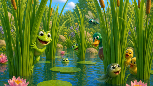 Scene 9 - La Grenouille qui Veut se Faire plus Grosse que le Bœuf