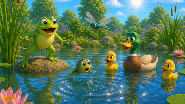 Scene 10 - La Grenouille qui Veut se Faire plus Grosse que le Bœuf