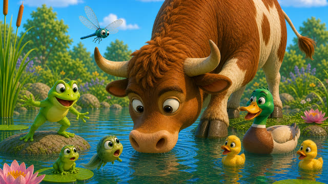Scene 13 - La Grenouille qui Veut se Faire plus Grosse que le Bœuf