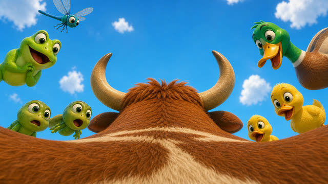 Scene 15 - La Grenouille qui Veut se Faire plus Grosse que le Bœuf