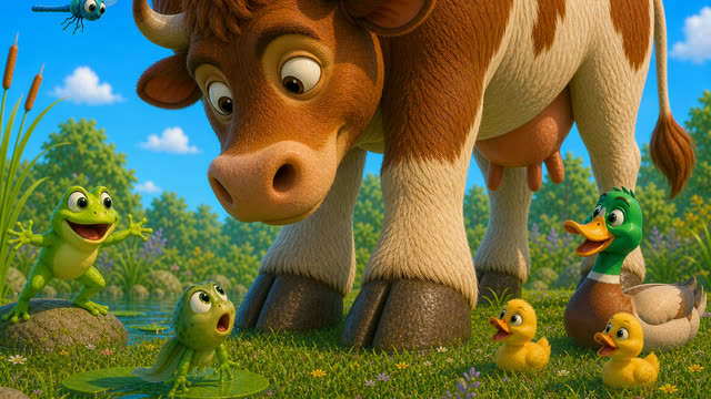 Scene 18 - La Grenouille qui Veut se Faire plus Grosse que le Bœuf