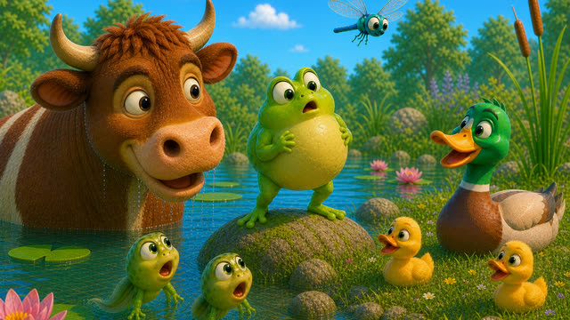 Scene 22 - La Grenouille qui Veut se Faire plus Grosse que le Bœuf