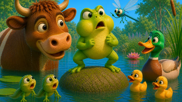 Scene 31 - La Grenouille qui Veut se Faire plus Grosse que le Bœuf