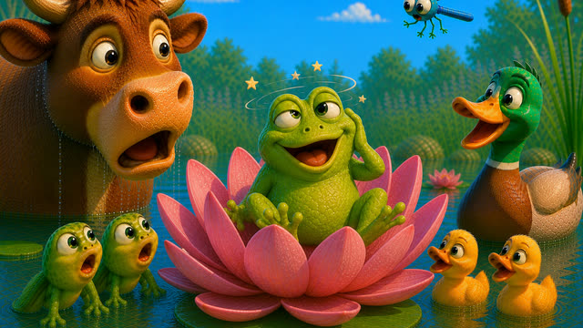 Scene 45 - La Grenouille qui Veut se Faire plus Grosse que le Bœuf