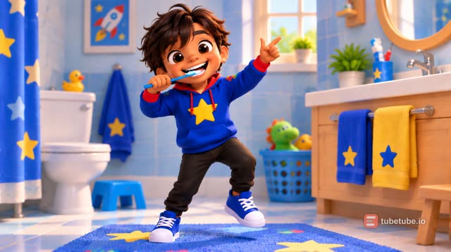 Scene 3 - Teteu Kids — Vamos Escovar os Dentinhos! 🪥