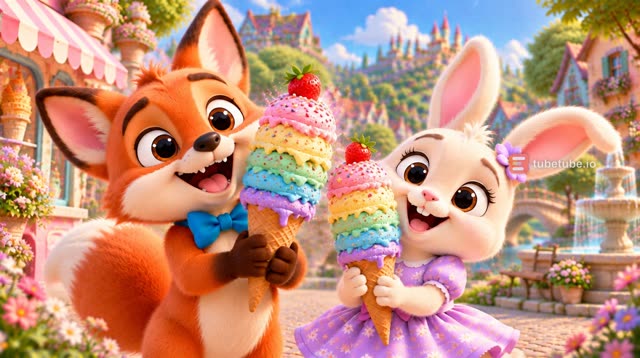 Scene 11 - Rainbow Ice Cream Adventure