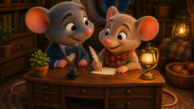 Scene 6 - Le Rat des Villes et le Rat des Champs