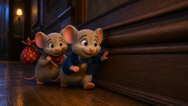 Scene 14 - Le Rat des Villes et le Rat des Champs