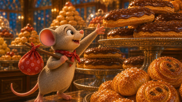 Scene 21 - Le Rat des Villes et le Rat des Champs