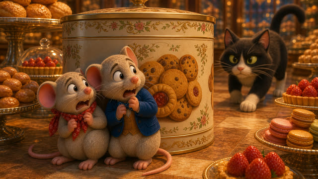 Scene 23 - Le Rat des Villes et le Rat des Champs