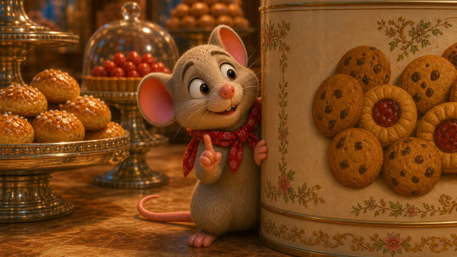 Scene 25 - Le Rat des Villes et le Rat des Champs