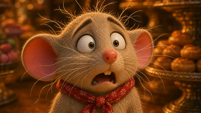 Scene 32 - Le Rat des Villes et le Rat des Champs