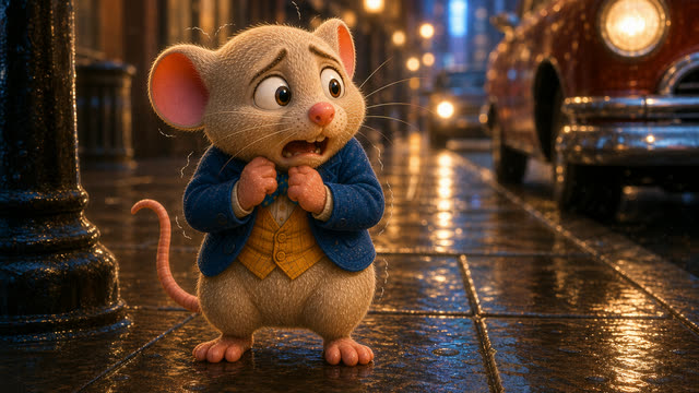 Scene 39 - Le Rat des Villes et le Rat des Champs