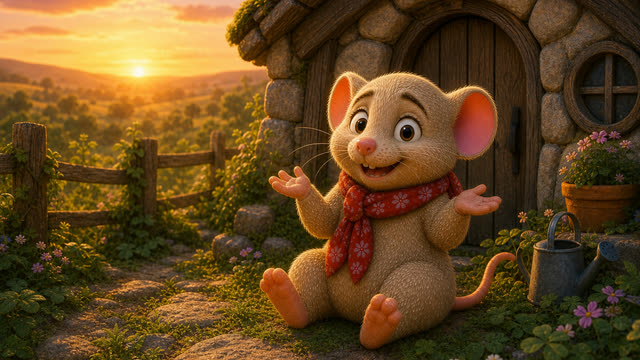 Scene 52 - Le Rat des Villes et le Rat des Champs