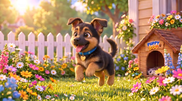Puppy Boo, Come and Play!