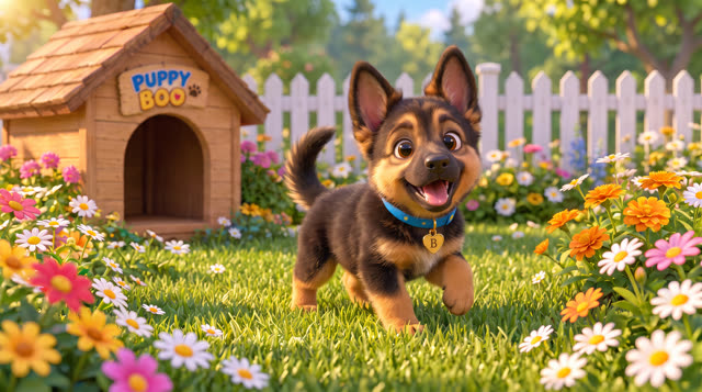 Scene 5 - Puppy Boo, Come and Play!