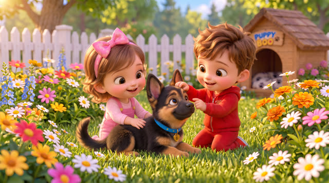 Scene 6 - Puppy Boo, Come and Play!