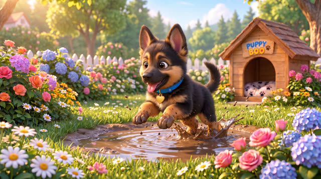 Scene 17 - Puppy Boo, Come and Play!