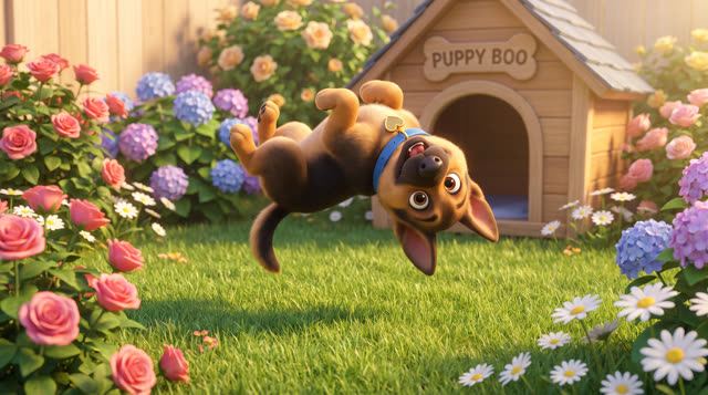 Scene 25 - Puppy Boo, Come and Play!