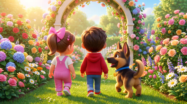 Scene 28 - Puppy Boo, Come and Play!