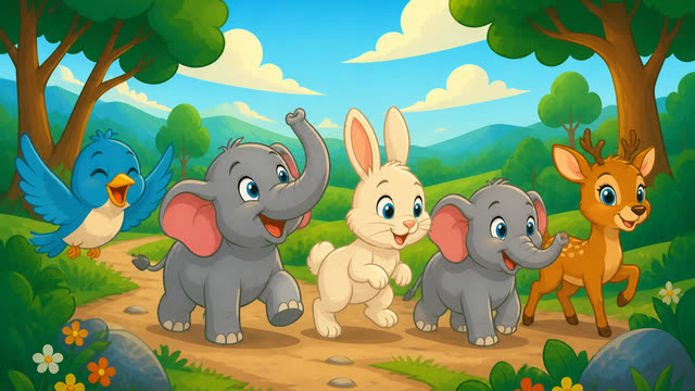 Scene 6 - The Happy Animal Parade