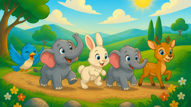 Scene 9 - The Happy Animal Parade