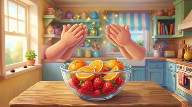 Scene 21 - Цветное Мороженое