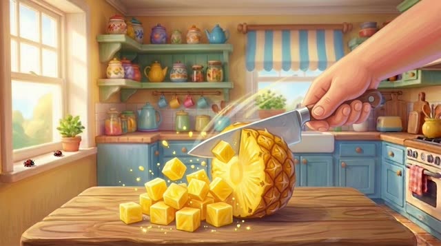 Scene 25 - Цветное Мороженое