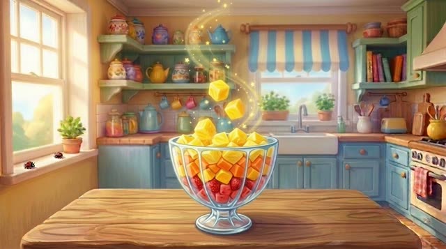 Scene 27 - Цветное Мороженое