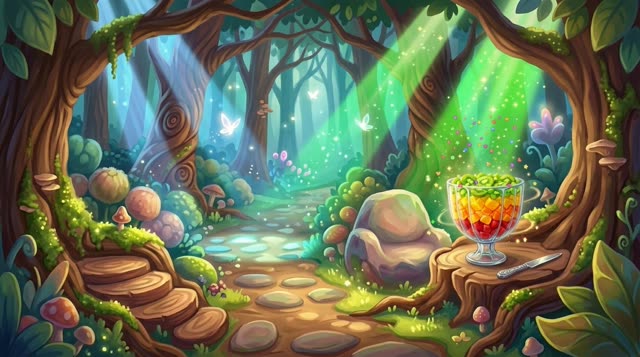 Scene 38 - Цветное Мороженое