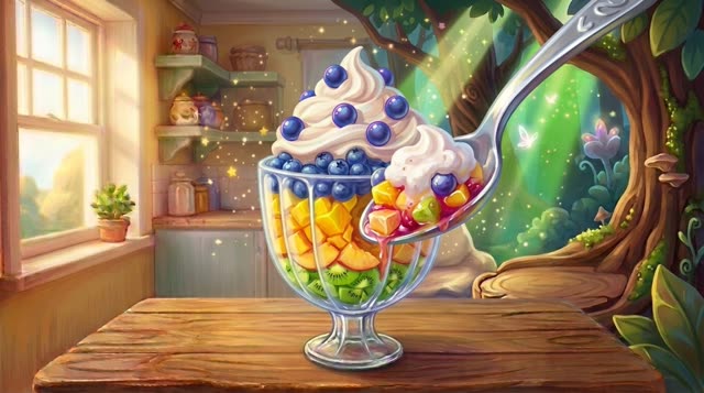 Scene 51 - Цветное Мороженое