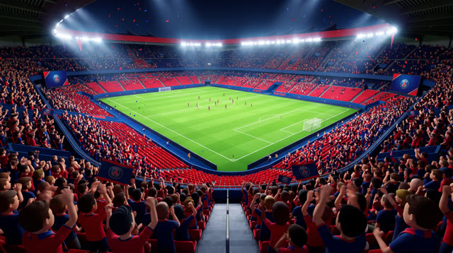 Scene 7 - Noah & Mehdi découvrent le PSG 🔴🔵 | Une soirée au Parc | Lala Kids Planet