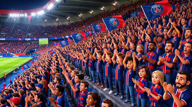 Scene 11 - Noah & Mehdi découvrent le PSG 🔴🔵 | Une soirée au Parc | Lala Kids Planet