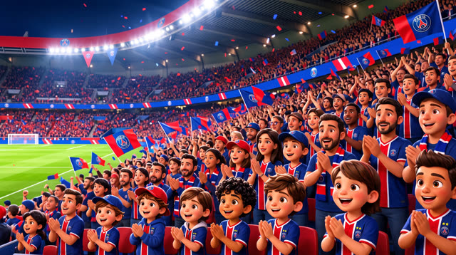 Scene 18 - Noah & Mehdi découvrent le PSG 🔴🔵 | Une soirée au Parc | Lala Kids Planet
