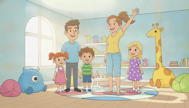Scene 7 - The Happy Finger Family Song