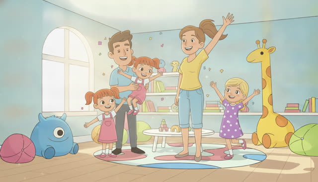 Scene 8 - The Happy Finger Family Song