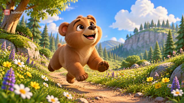Scene 4 - Petit ours tourne en rond