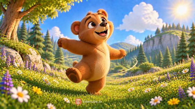 Scene 12 - Petit ours tourne en rond