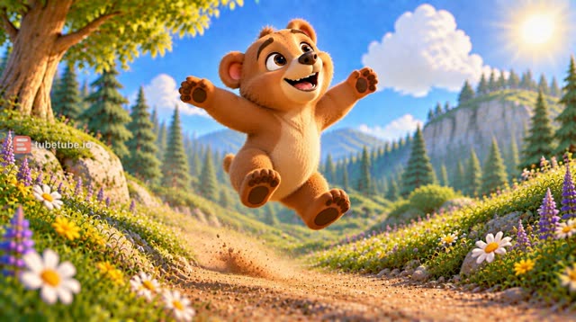 Scene 13 - Petit ours tourne en rond